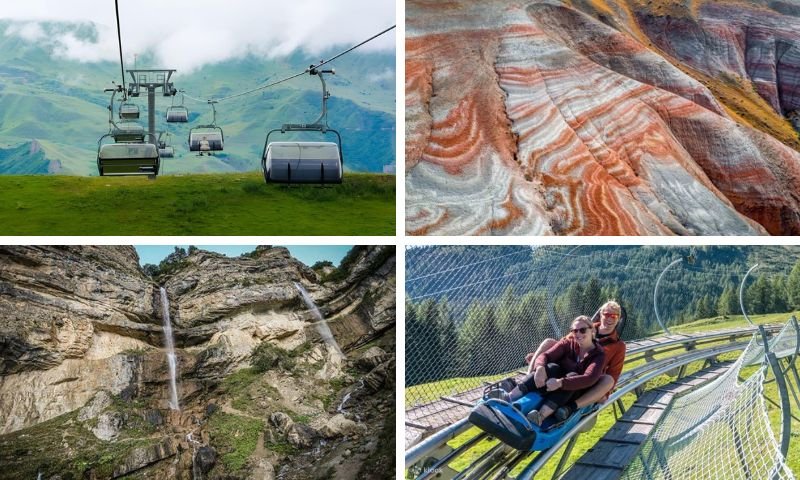 Экскурсия Хызы – Шахдаг в Азербайджане: Розовое озеро и Цветные горы